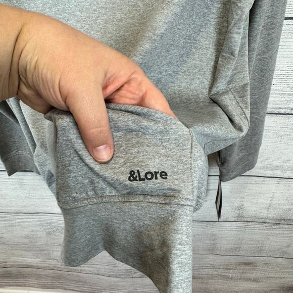 & Lore Men's Gray Adventure Outdoor Hooded Pullover Shirt Size XXL - Picture 4 of 11